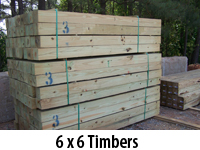 6 x 6 Timbers